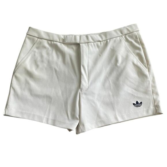 VINTAGE ADIDAS 1980 TENNIS SHORTS MADE IN HONG KONG SZ 36 MEN PICKLEBALL  SPORTY - Picture 2 of 14